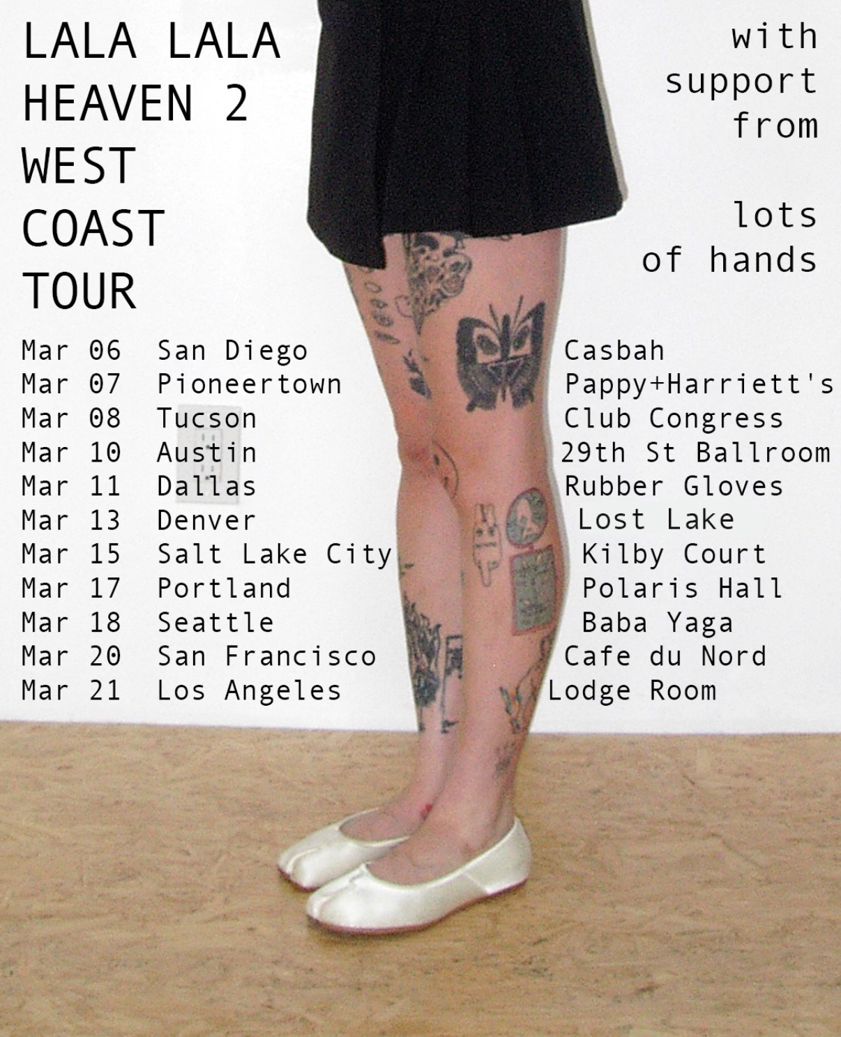 Lala Lala Heaven 2 Tour Poster 2026