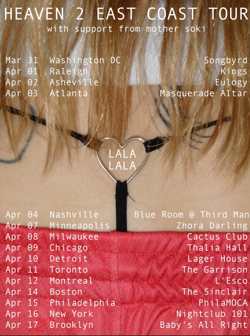 Lala Lala Heaven 2 Tour Poster 2026